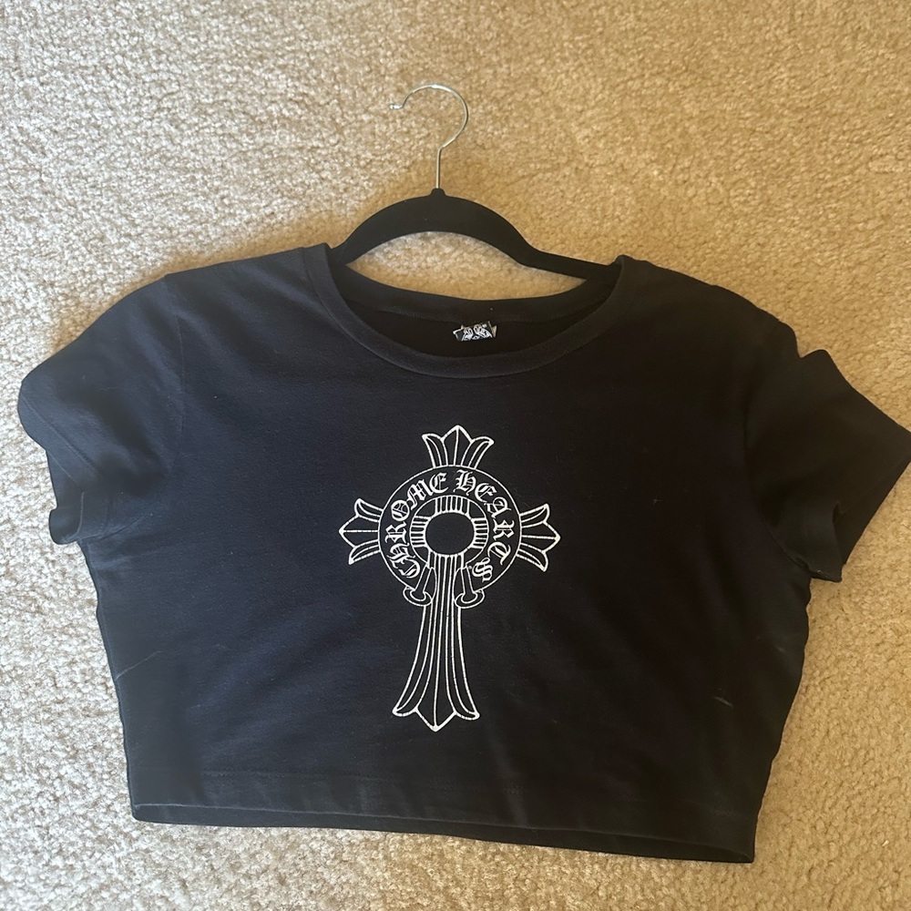 Chrome Hearts Crop shirt